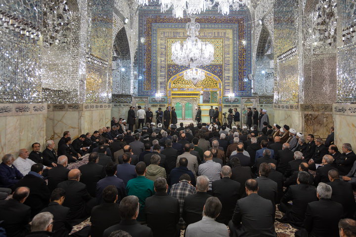 Dusting ceremony held for Imam Reza shrine