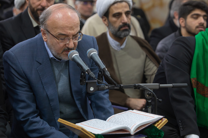 Dusting ceremony held for Imam Reza shrine