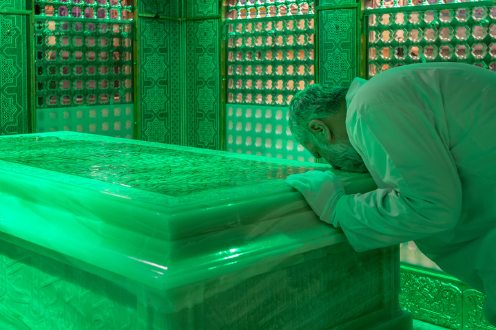 Dusting ceremony held for Imam Reza shrine