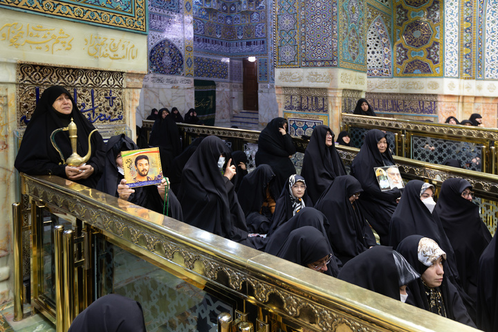 Dusting ceremony held for Imam Reza shrine