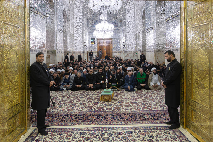 Dusting ceremony held for Imam Reza shrine