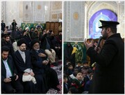 حرم امام رضا(ع) میں غیرملکی زائرین کو 450 خادمین کے توسط سے مختلف خدمات کی فراہمی