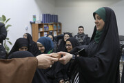 Foreign Shia Muslims celebrate New Year at Imam Reza shrine