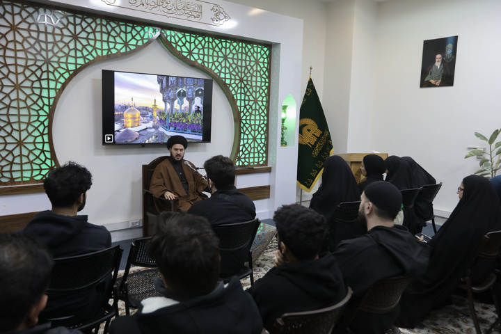 Foreign Shia Muslims celebrate New Year at Imam Reza shrine