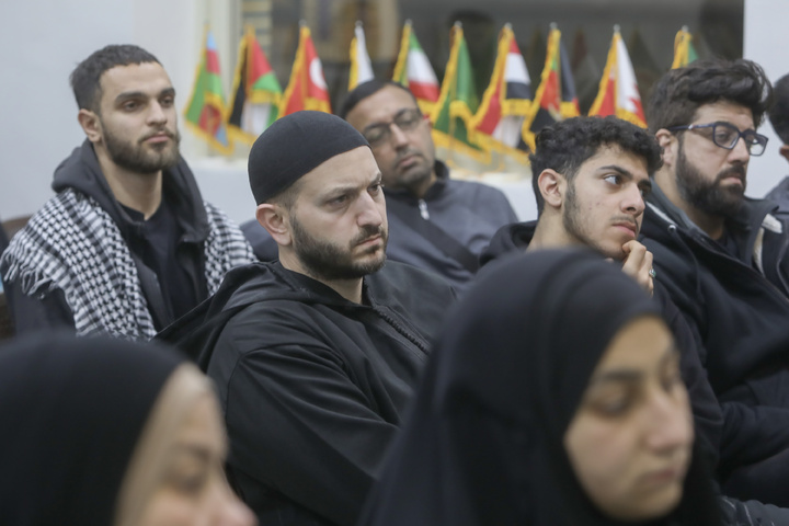 Foreign Shia Muslims celebrate New Year at Imam Reza shrine