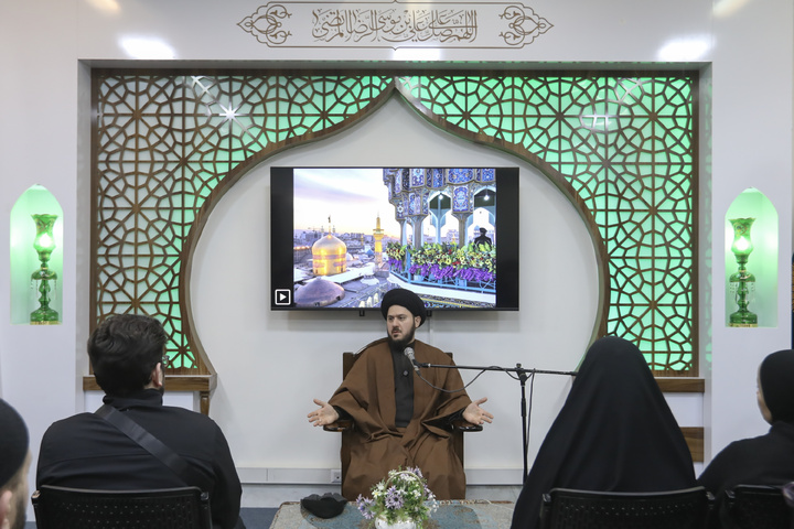 Foreign Shia Muslims celebrate New Year at Imam Reza shrine