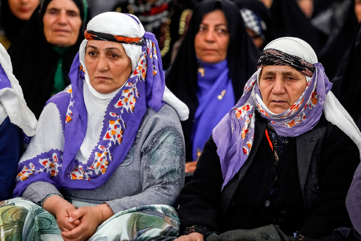 First-time pilgrim nomads from across the country gather at Imam Reza shrine