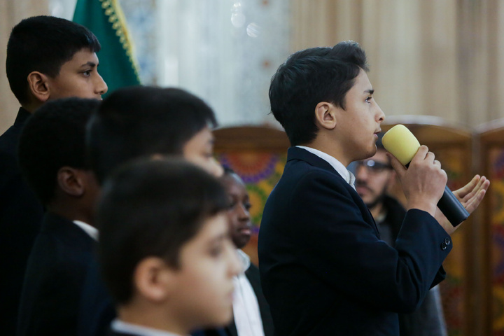 "International Fathers and Teenagers" conference underway at Imam Reza shrine