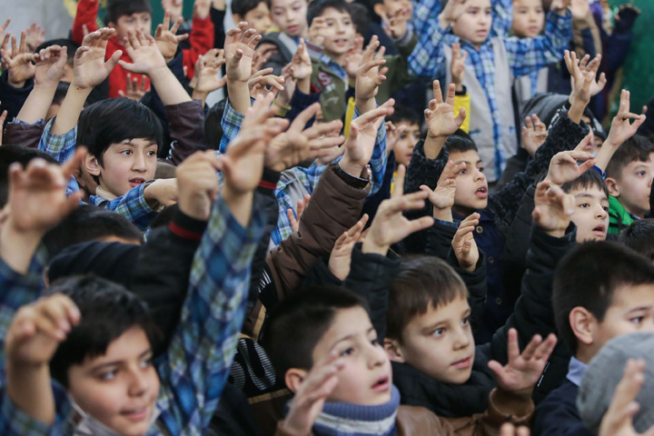 "International Fathers and Teenagers" conference underway at Imam Reza shrine