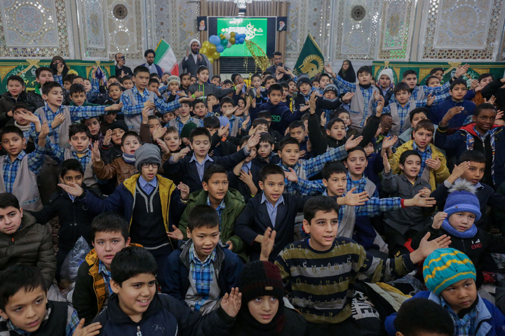 "International Fathers and Teenagers" conference underway at Imam Reza shrine