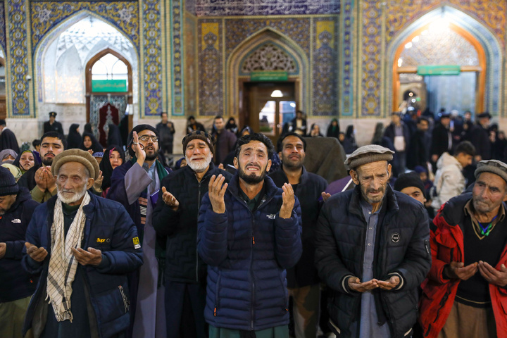 Imam Reza shrine shines on Imam Ali's birth anniversary