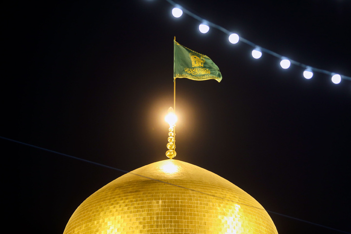 Imam Reza shrine shines on Imam Ali's birth anniversary