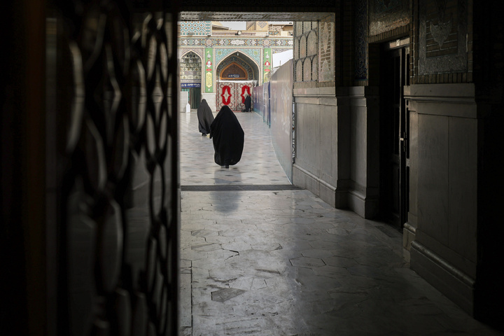 Spiritual Itikaf ceremony underway at Imam Reza Shrine