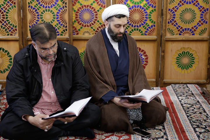 Seminary students from U.S., Europe gather at Imam Reza shrine on Imam Ali’s birth anniv.