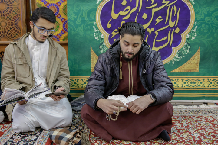 Seminary students from U.S., Europe gather at Imam Reza shrine on Imam Ali’s birth anniv.