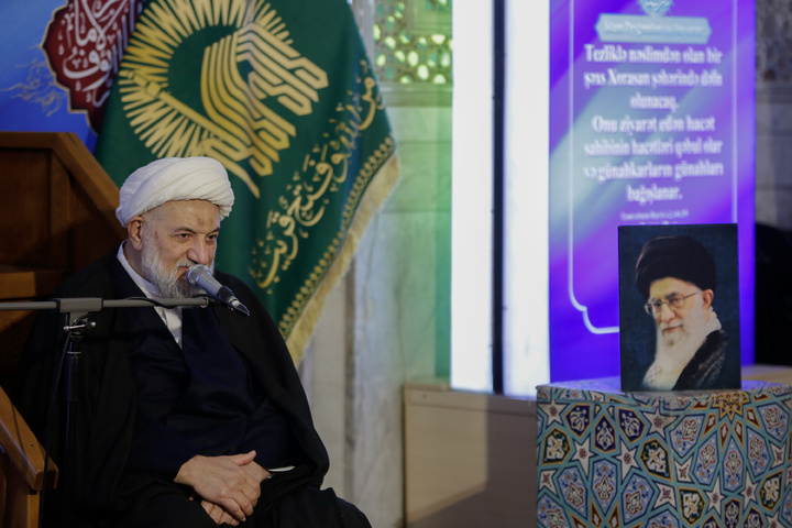 Seminary students from U.S., Europe gather at Imam Reza shrine on Imam Ali’s birth anniv.