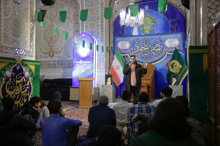 Seminary students from U.S., Europe gather at Imam Reza shrine on Imam Ali’s birth anniv.