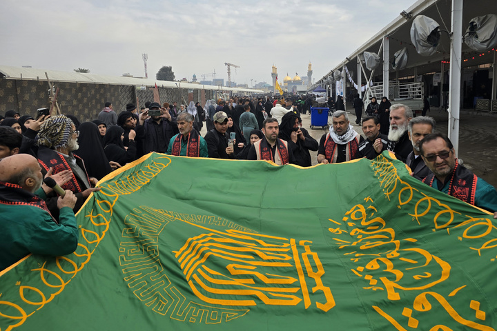 موکب الإمام الرضا(ع) في الکاظمیة