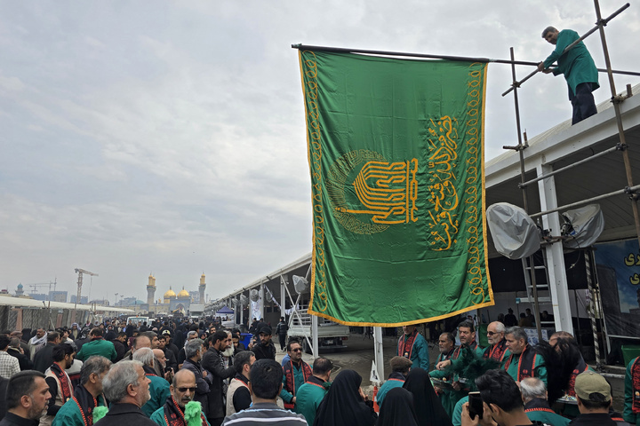 موکب الإمام الرضا(ع) في الکاظمیة