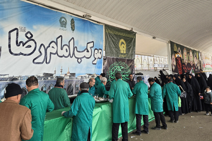 موکب الإمام الرضا(ع) في الکاظمیة