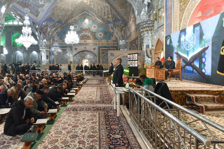 Imam Reza Shrine holds Razavi Quran Recitation Session