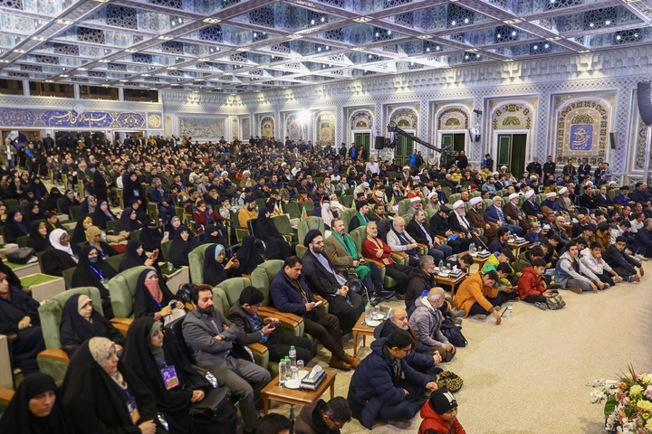 Final stage of Intl. Quran Competition held in Imam Reza shrine