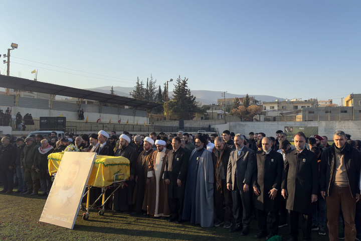 تشییع جثمان الشهید محمد حسین فهدة في مدینة الهرمل؛ لبنان