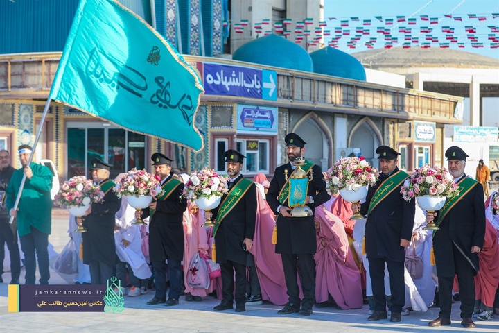 جشن تکلیف دختران در مسجد مقدس جمکران