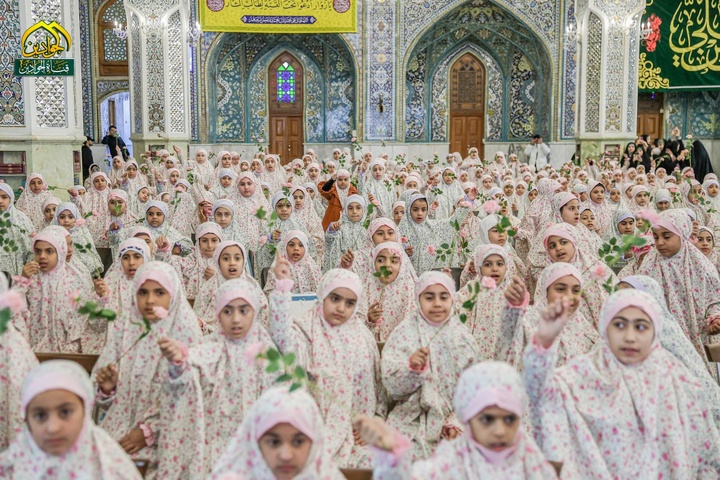 جشن تکلیف در حرم مطهر امامین جوادین(ع)