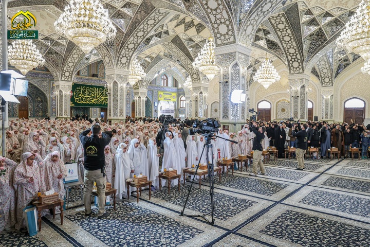 جشن تکلیف در حرم مطهر امامین جوادین(ع)