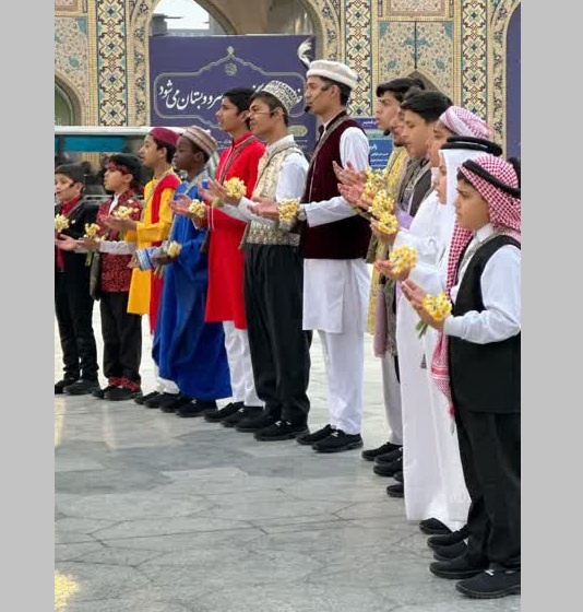 تهنئة الناطقين باللغة العربية من غير الإيرانيين لزوار الحرم الرضوي بمناسبة ولادة إمام العصر والزمان (عج) تهنئة الناطقين باللغة العربية من غير الإيرانيين لزوار الحرم الرضوي بمناسبة ولادة إمام العصر والزمان (عج)