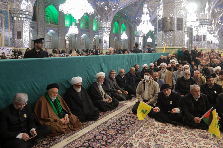 Imam Reza shrine hosts memorial ceremony for resistance martyrs