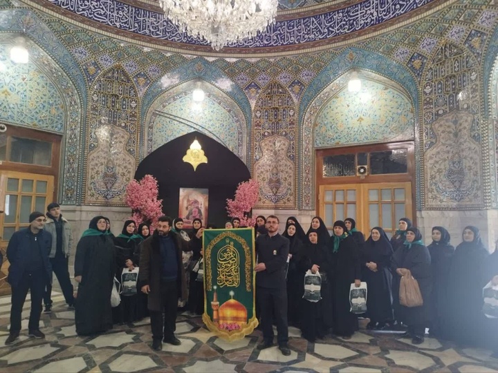 Uzbek Shia Muslims visit Imam Reza shrine