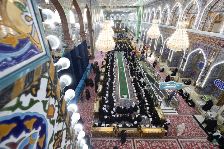 حال و هوای رمضانی حرم مطهر امام حسین(ع)