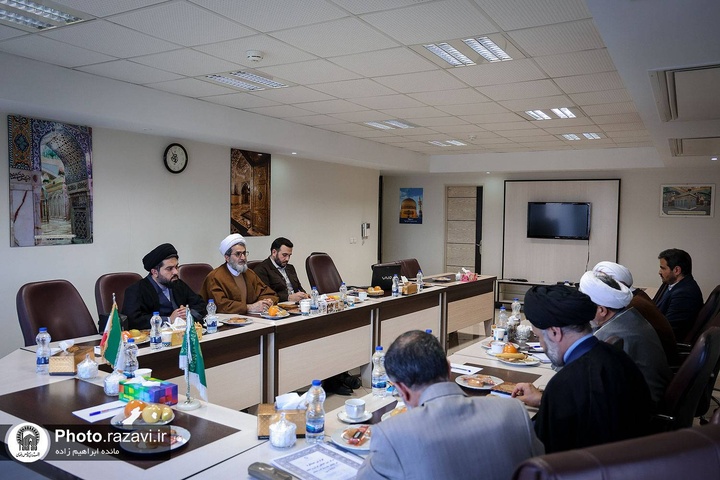 عُقِد اجتماع مركز الدعوة الدولية للبلاد، بضیافة العتبة الرضویة المقدسة عُقِد اجتماع مركز الدعوة الدولية للبلاد، بضیافة العتبة الرضویة المقدسة