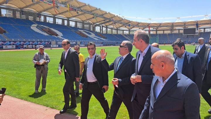 Iraqi minister of sports praises AQR sports facilities Iraqi minister of sports praises AQR sports facilities