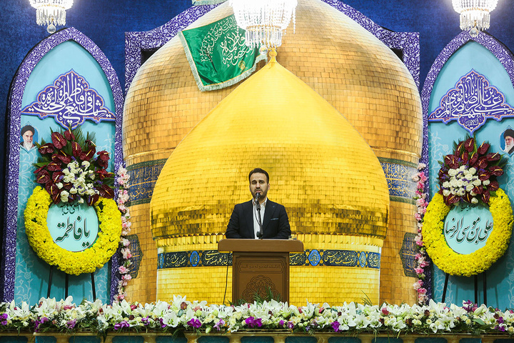 Servants of sacred sites perform Khotbeh Khani ritual in Qom