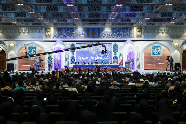افتتاح أعمال الدورة الدولية السادسة لمؤتمر الإمام الرضا (ع) العالمي