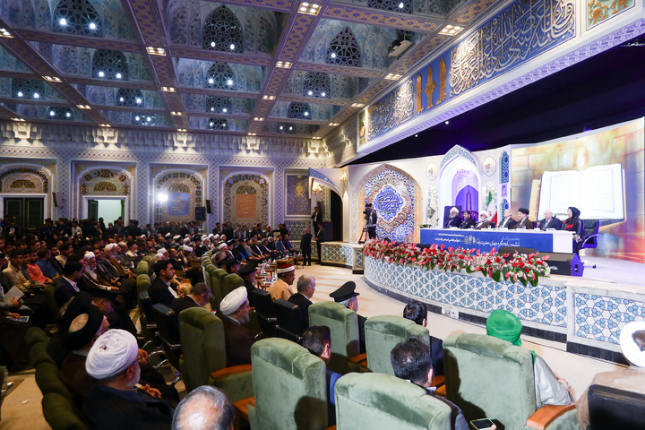 Closing session of 6th Intl. Congress on Imam Reza held at shrine