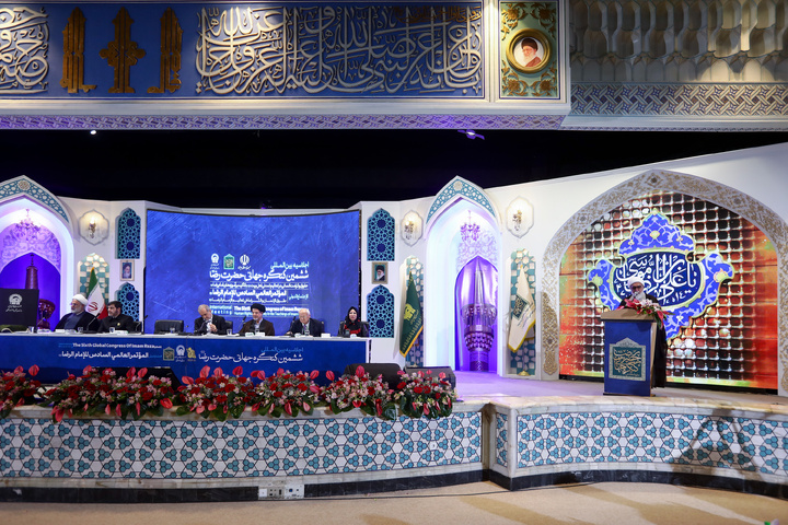 Closing session of 6th Intl. Congress on Imam Reza held at shrine