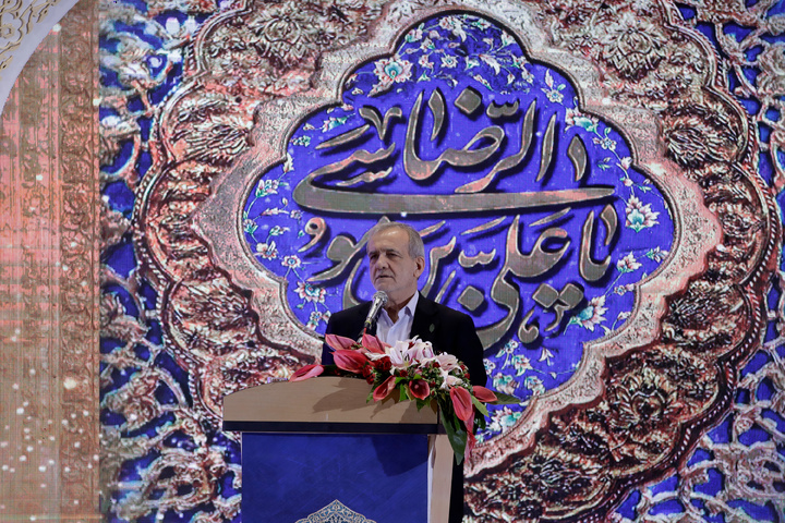 Closing session of 6th Intl. Congress on Imam Reza held at shrine