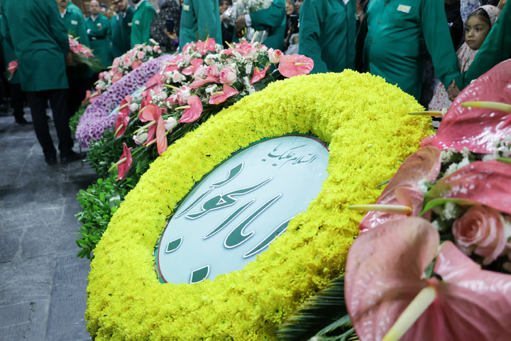 Special floral decorations underway at Imam Reza shrine for Karamat Ten-Day Celebrations