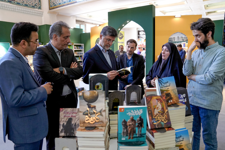 مشارکة العتبة الرضویة المقدسة في معرض طهران الدولي السادس والثلاثين للكتاب