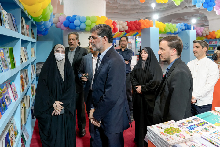 مشارکة العتبة الرضویة المقدسة في معرض طهران الدولي السادس والثلاثين للكتاب