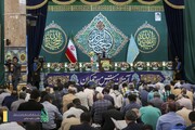 قرائت دعای ندبه در مسجد مقدس جمکران