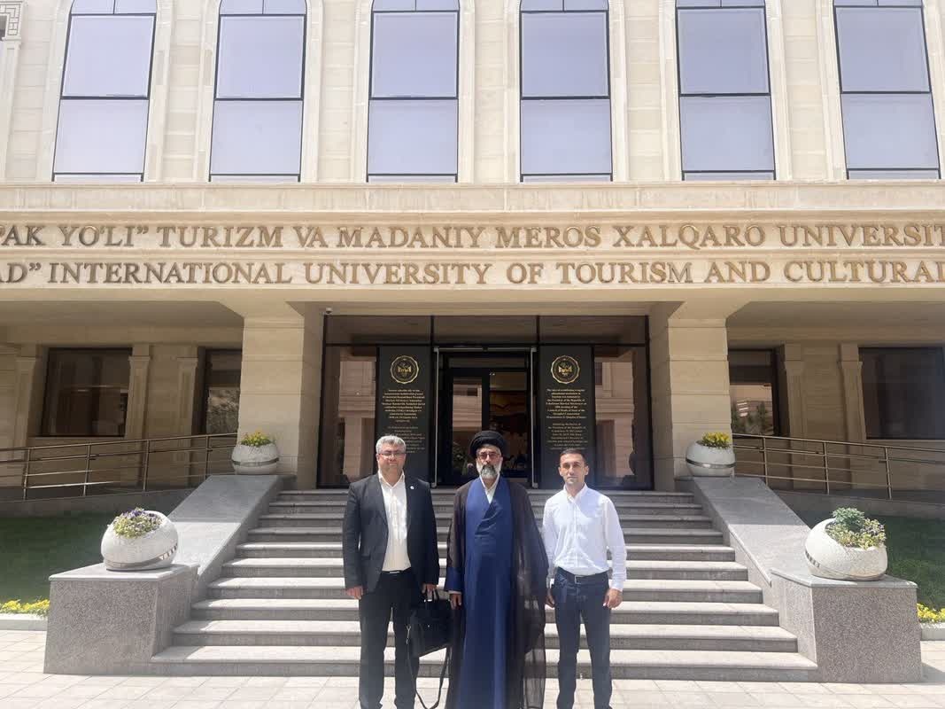 بداية التعاون بين العتبة الرضویة المقدسة وجامعة «طريق الحرير» في سمرقند