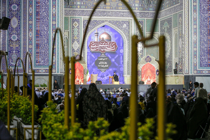 حضرت امام علی رضا(ع) کی شبِ زیارت کے عنوان پروگرام کا انعقاد