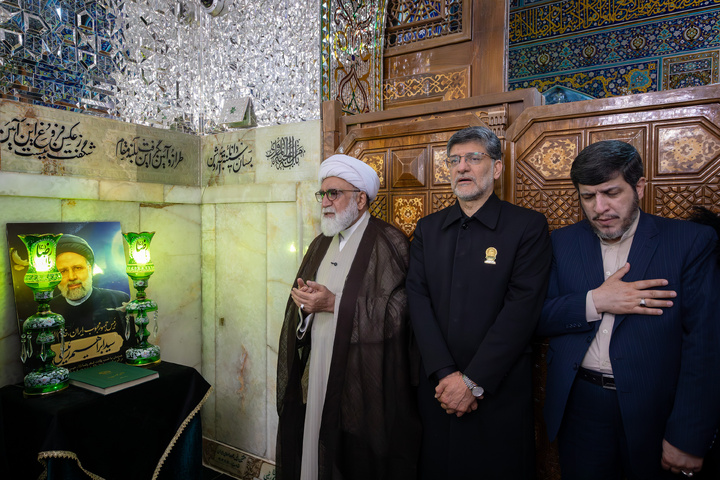 شہید آیت اللہ رئیسی کو خراج عقیدت پیش کرنے کے لئے پہلی برسی کا انعقاد