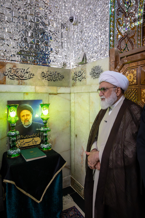 شہید آیت اللہ رئیسی کو خراج عقیدت پیش کرنے کے لئے پہلی برسی کا انعقاد