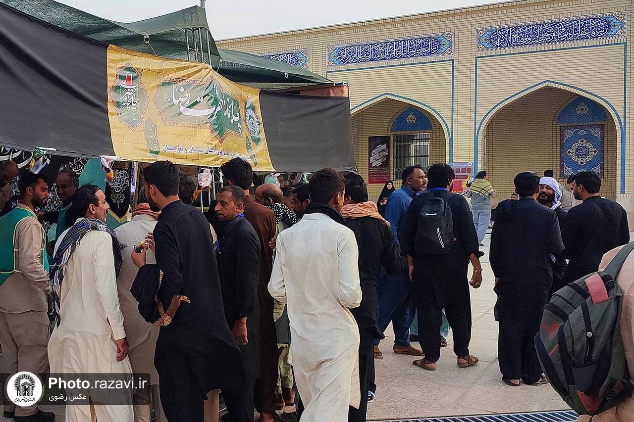 میرجاوہ بارڈر ٹرمینل پرواقع امام رضا(ع) کمپلیکس میں پاکستانی زائرین کی میزبانی